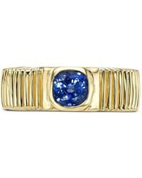 Retrouvai - Pleated-Design Sapphire Ring - Lyst