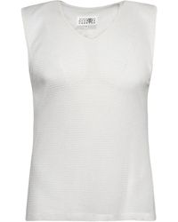 MM6 by Maison Martin Margiela - メッシュ タンクトップ - Lyst