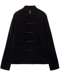 Shanghai Tang - Veste Tang À Attaches Brandebourg - Lyst