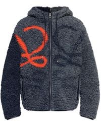 Loewe - Zip-Up Hooded Jacket - Lyst