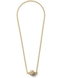 Shihara - 18Kt One Stone Diamond Bracelet - Lyst