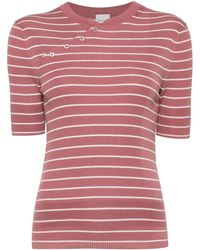 Paul Smith - Striped Ribbed-knit Top - Lyst
