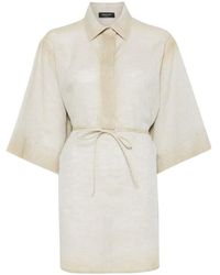 Fabiana Filippi - Linen Tunic Top - Lyst