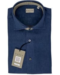 Xacus - Point-Collar Buttoned Shirt - Lyst
