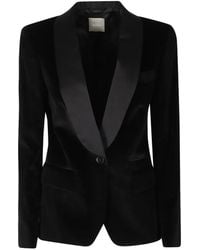 Kiltie - Velvet Blazer - Lyst