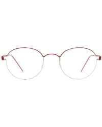 Lindberg - Morten Round-Frame Glasses - Lyst