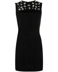 DSquared² - Crystal-Embellished Sleeveless-Dress - Lyst