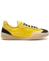 Acne Studios - Panelled Low-Top Sneakers - Lyst