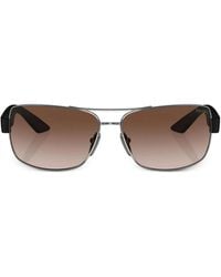 Prada - Pilot-Frame Sunglasses - Lyst
