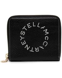 Stella McCartney - Logo-print Zip-around Wallet - Lyst