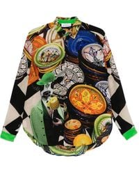 The Artistylist - Graphic-Print Long-Sleeve Shirt - Lyst
