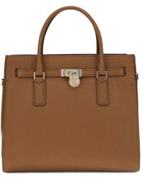 Michael Kors - Shopper Met Slotdetail En Handvatten - Lyst