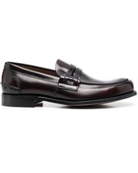 Church's - Penny-Slot Leather Loafers - Lyst