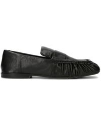 JVAM - Geraffte Loafer Mit Eckiger Kappe - Lyst