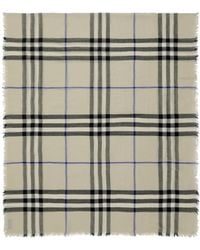 Burberry - チェック スカーフ - Lyst