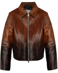 Samsøe & Samsøe - Salylo Leather Jacket - Lyst