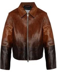 Samsøe & Samsøe - Salylo Leather Jacket - Lyst