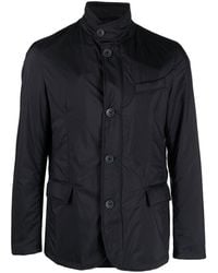Herno - Padded Single-breasted Jacket - Lyst
