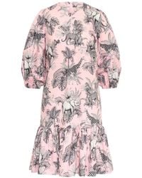 Maison Common - Animal-Print Mini Dress - Lyst