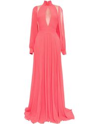 Saiid Kobeisy - Crepe Georgette Dress - Lyst