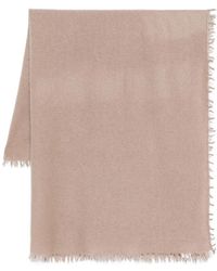 Liska - Sciarpa Con Bordi Sfrangiati - Lyst