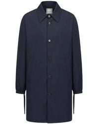 WOOYOUNGMI - Manteau À Patch Logo Et Lien De Resserrage - Lyst