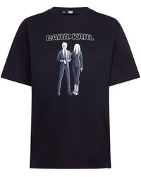 Karl Lagerfeld - Camiseta Avatar de x Cara Delevingne - Lyst