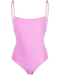 Bondi Born Raina Bandeau-bikini-oberteil Mit Raffungen in Pink Damen Bekleidung Bademode und Strandmode Bikinis und Badeanzüge 