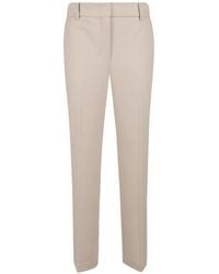 Max Mara - Pressed-Crease Tailored Trousers - Lyst
