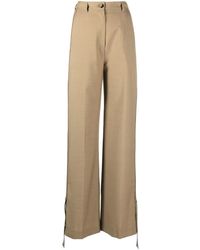 Nanushka - Pantalones de vestir anchos - Lyst