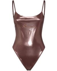 Blumarine - Logo-Detail Swimsuit - Lyst