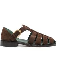 VINNY'S - Fisherman Buckle-Strap Sandals - Lyst