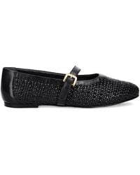 GANT - Chadii Woven-Leather Flats Pumps - Lyst