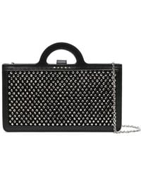 Marni - Crystal-Embellished Cross Body Bag - Lyst