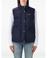 Patagonia - Weste mit Logo-Patch - Lyst
