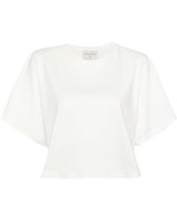 Forte Forte - Short-sleeve Cropped T-shirt - Lyst