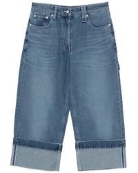 Simone Rocha - Jeans Met Omgeslagen Pijpen - Lyst