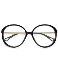 Chloé - Round-Frame Glasses - Lyst