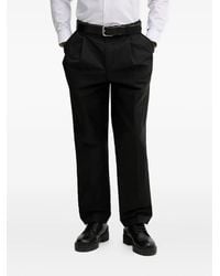 HUGO - Pleated-Front Trousers - Lyst