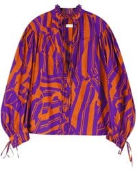 Dries Van Noten - Hemd Mit Rüschen - Lyst