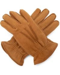 UGG - Logo-Patch Gloves - Lyst