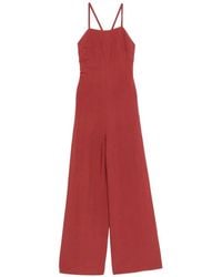 MOUTAKI - Tie-Back Wide-Leg Jumpsuit - Lyst