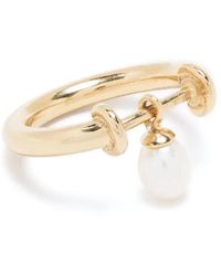 Beatriz Palacios - Ring Met Parel - Lyst