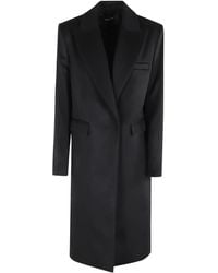 FEDERICA TOSI - Peak-Lapels Coat - Lyst