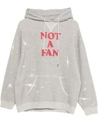 R13 - Hoodie Not A Fan - Lyst