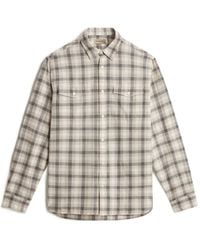 Woolrich - Check-Pattern Pocket Shirt - Lyst