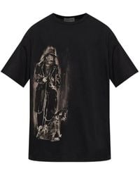 Yohji Yamamoto - Graphic-Print T-Shirt - Lyst