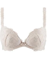 Aubade - Softessence Floral-Embroidered Bra - Lyst