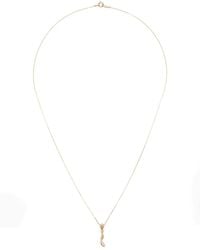 Charlotte Chesnais - 18K I Diamond Necklace - Lyst