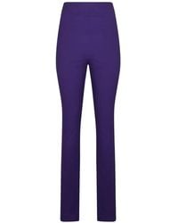 Philosophy Di Lorenzo Serafini - High-Waisted Fitted Trousers - Lyst